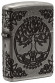 Зажигалка ZIPPO Armor® с покрытием Antique Silver, латунь/сталь, серебристая, матовая, 37х13x58 мм