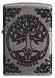 Зажигалка ZIPPO Armor® с покрытием Antique Silver, латунь/сталь, серебристая, матовая, 37х13x58 мм