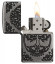 Зажигалка ZIPPO Armor® с покрытием Antique Silver, латунь/сталь, серебристая, матовая, 37х13x58 мм