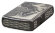 Зажигалка Zippo Classic с покрытием Black Ice®, латунь/сталь, серебристая, глянцевая, 36x12x56 мм