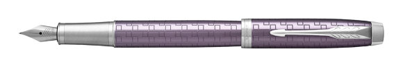 Ручка перьевая Parker IM Premium Dark Violet CT с гравировкой