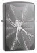 Зажигалка Zippo Classic с покрытием Black Ice®, латунь/сталь, чёрная, глянцевая, 36x12x56 мм
