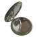 Зеркало карманное круглое Макарони DEWAL BEAUTY PMP-2620 с гравировкой