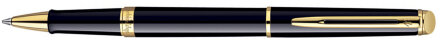 Роллерная ручка Waterman Hemisphere Essential Black GT. Корпус и колпачок - лаковые в Москве, фото 36