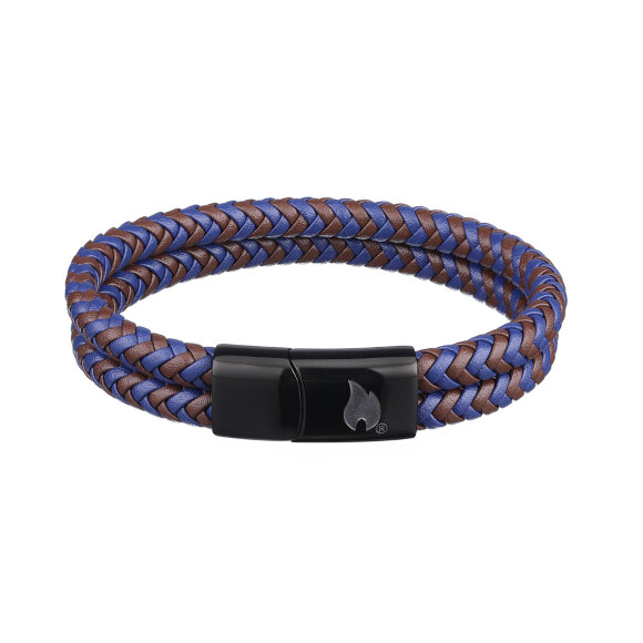 Браслет Braided Leather Bracelet (20 см) ZIPPO 2007162
