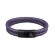 Браслет Braided Leather Bracelet (22 см) ZIPPO 2007163