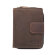 Бумажник женский KLONDIKE «Wendy», натуральная кожа в темно-коричневом цвете, 10 х 13,5 см