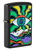 Зажигалка Black Light Eye Design Zippo 49699 с гравировкой