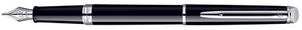 Перьевая ручка Waterman Hemisphere Essential Black CT. Перо - нержавеющая сталь в Москве, фото 33