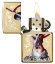 Зажигалка Zippo Mazzi® с покрытием High Polish Brass, латунь/сталь, золотистая, 36x12x56 мм
