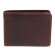 Бумажник KLONDIKE DIGGER «Angus», натуральная кожа в темно-коричневом цвете, 12 х 9 x 2,5 см