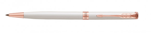 Тонкая шариковая ручка Parker PREMUIM Sonnet Pearl Lacquer PGT 1931556 с гравировкой