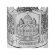 Подстаканник "Храм Христа Спасителя" посеребренный С36517 с гравировкой
