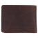 Бумажник KLONDIKE DIGGER «Amos», натуральная кожа в темно-коричневом цвете, 12,5 x 10 x 2,5 см