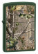 Зажигалка Zippo Realtree® с покрытием Green Matte, латунь/сталь, зеленая, матовая, 36x12x56 мм