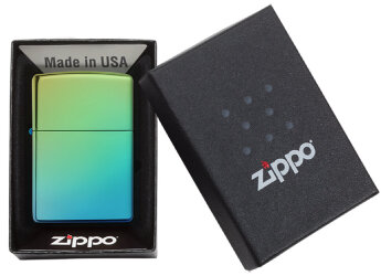 Электронная USB зажигалка Zippo High Polish Teal 49191