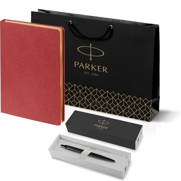 Подарочный набор Parker: Шариковая Ручка Parker Jotter XL SE20 Monochrome и Ежедневник 212_11105502753