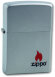 Зажигалка Zippo с покрытием Satin Chrome™, латунь/сталь, серебристая, матовая, 36x12x56 мм