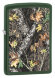 Зажигалка Zippo Mossy Oak® с покрытием Green Matte, латунь/сталь, зелёная, матовая, 36x12x56 мм