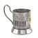 Набор для чая никелированный с позолотой и эмалью "V" НБС18708/238