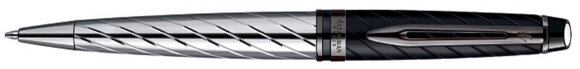 Шариковая ручка Waterman Expert Precious CT. Корпус - нержавеющая сталь