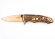 Нож складной Stinger, 84 мм (бронзовый), рукоять: сталь (серый и бронзовый), картонная коробка