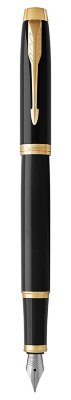 Подарочный набор: Перьевая ручка Parker IM Metal Black GT 193349_41645