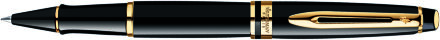 Роллерная ручка Waterman Expert Black GT S0951680  в Москве, фото 15