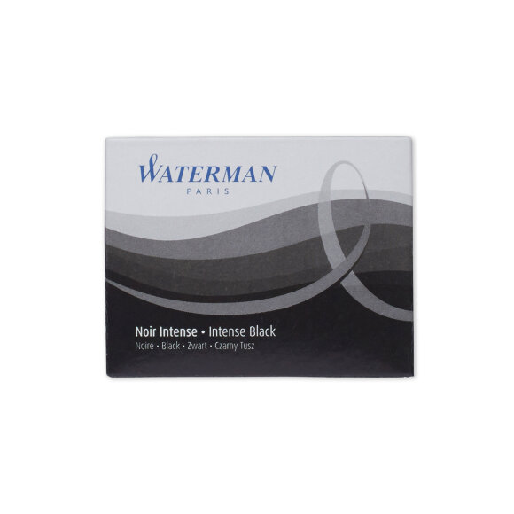 Черные чернильные картриджи WATERMAN Интернешнл. 6шт/уп S0110940 