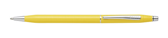 Шариковая ручка Cross Classic Century Aquatic Yellow Lacquer с гравировкой