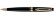 Шариковая ручка Waterman Expert Black GT. Корпус - лак,  детали дизайна: позолота