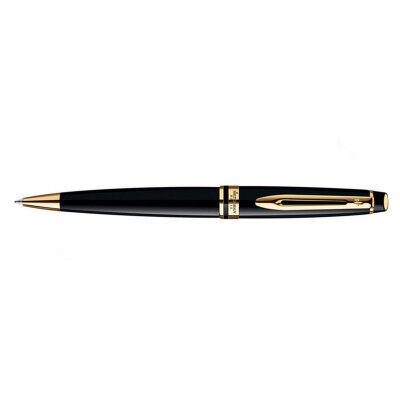Шариковая ручка Waterman Expert Black GT S0701280, S0951700