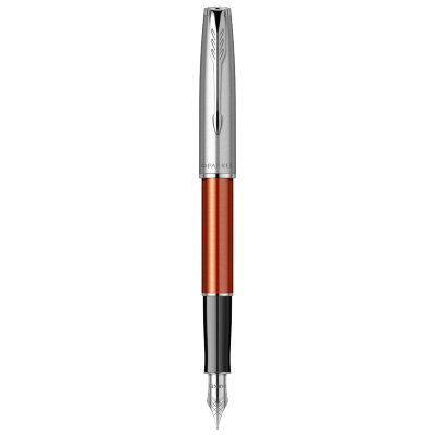 Перьевая ручка Parker Sonnet Essentials Orange SB Steel CT 2169228