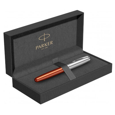 Перьевая ручка Parker Sonnet Essentials Orange SB Steel CT 2169228