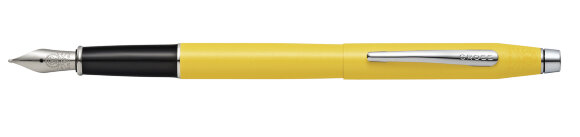 Перьевая ручка Cross Classic Century Aquatic Yellow Lacquer с гравировкой