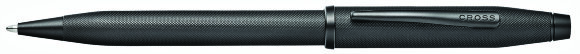 Шариковая ручка Cross Century II Black Micro Knurl с гравировкой