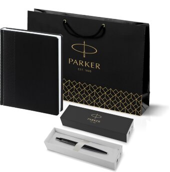 Подарочный набор Parker: Шариковая Ручка Parker Jotter XL SE20 Monochrome и Ежедневник 212_2645302753