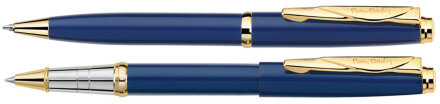Набор Pierre Cardin PEN&PEN: ручка шариковая + роллер. Цвет - синий. Упаковка Е. в Москве, фото 3