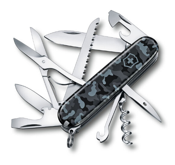 Нож перочинный VICTORINOX Huntsman Navy Camouflage 1.3713.942