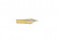 Перо для ручек Pierre Cardin, цвет-  золотистый/серебристый с гравировкой