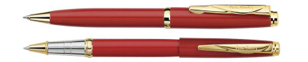 Набор Pierre Cardin PEN&PEN: ручка шариковая + роллер. Цвет - красный.Упаковка Е. в Москве, фото 28