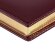 Ежедневник Luxe, недатированный, бордовый