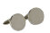 Серебряные именные запонки с индивидуальной гравировкой.