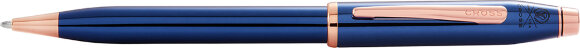 Шариковая ручка Cross Century II Translucent Cobalt Blue Lacquer