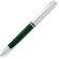 Шариковая ручка Cross Calais. Цвет - зеленый + серебристый.