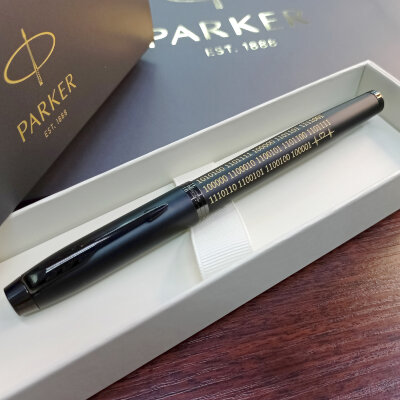 Перьевая Ручка Parker IM Achromatic Matt Black 2127741