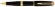 Роллерная ручка Waterman Charlestone Ebony Black  GT. Корпус - акриловая смола, позолота 23К. с гравировкой