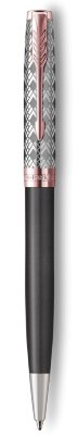 Шариковая ручка Parker Sonnet Premium Metal &amp; Grey Lacquer PGT 2119791