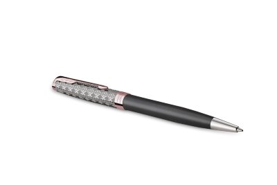 Шариковая ручка Parker Sonnet Premium Metal &amp; Grey Lacquer PGT 2119791