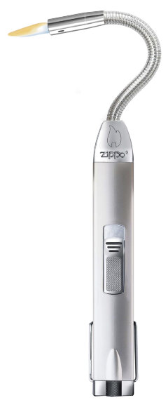 Зажигалка газовая Zippo Flex Neck, сталь, серебристая, 25x12x289 мм, в блистере